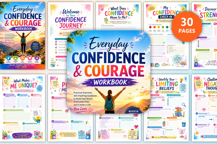 Everyday Confidence & Courage Workbook
