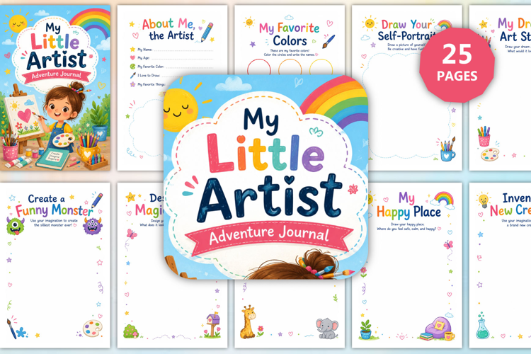 My Little Artist Adventure Journal