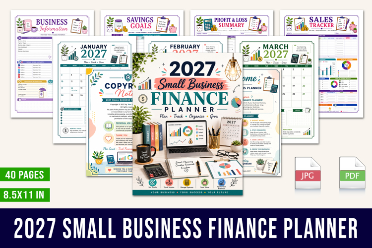 2027 Business Finance Planner