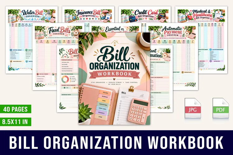 Bill Organization Workbook