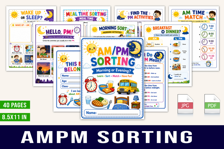 AM/PM Sorting Planner