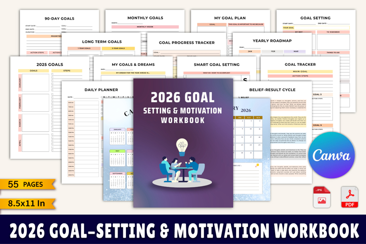 2026 Goal-Setting & Motivation Workbook