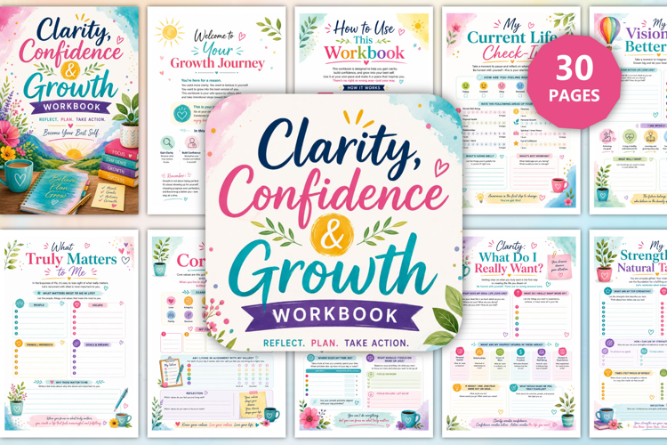 Clarity, Confidence & Growth Workbook