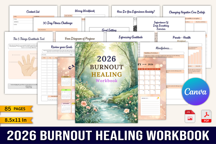 2026 Burnout Healing Workbook