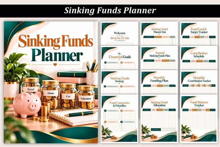 Sinking Funds Planner | Printable Budgeting & Savings