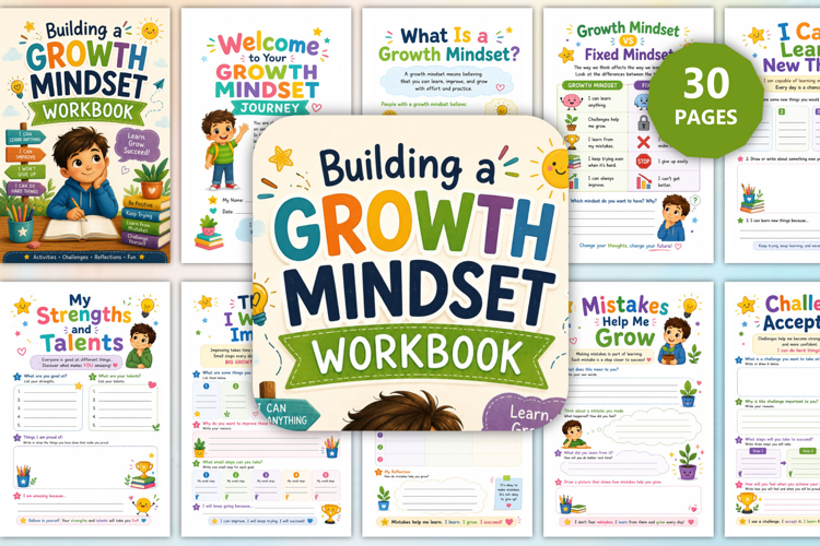 Building a Growth Mindset Workbook