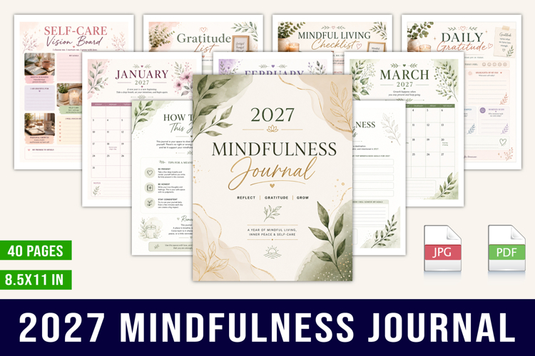 2027 Mindfulness Journa