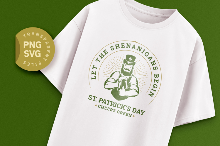 Shenanigans St Patricks Day SVG