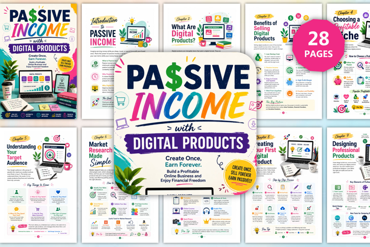 Passive Income with Digital Products example image 1