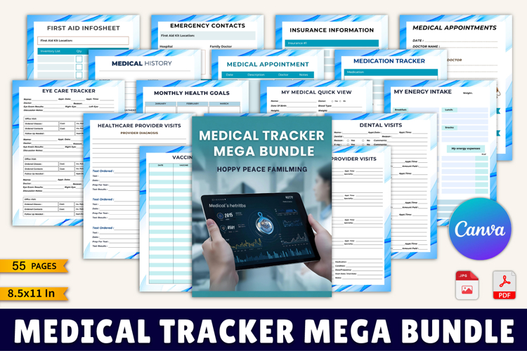Medical Tracker Mega Bundle