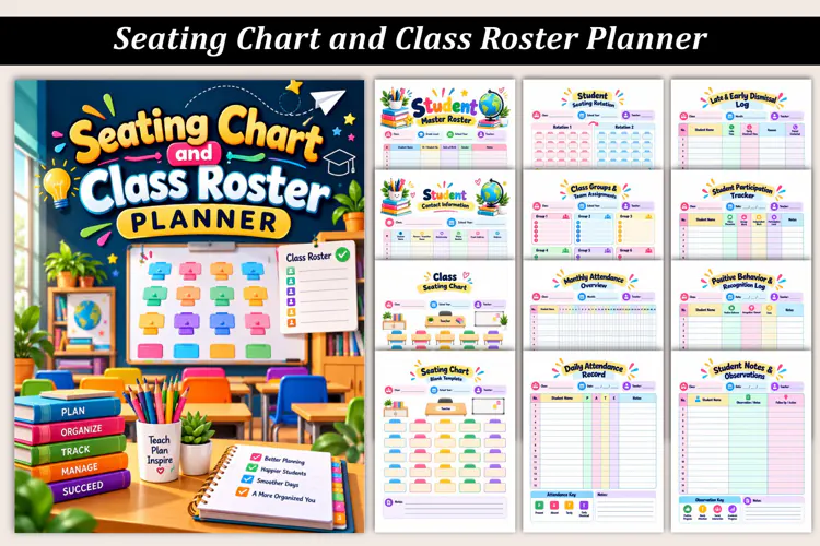 Seating Chart & Class Roster Planner