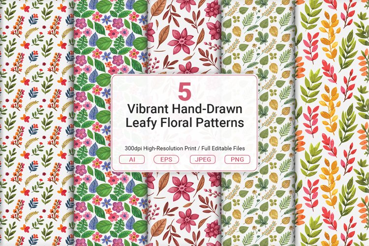 Watercolor Leaves Clipart Image 24