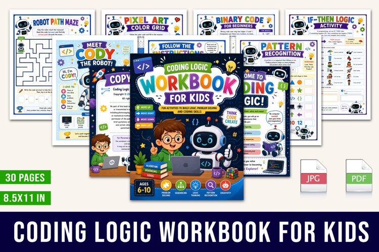 Coding Logic Workbook example image 1
