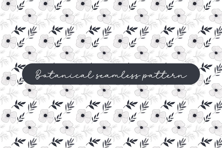 Botanical Seamless Pattern