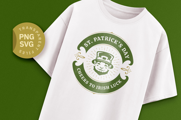 St. Patricks Day Leprechaun SVG