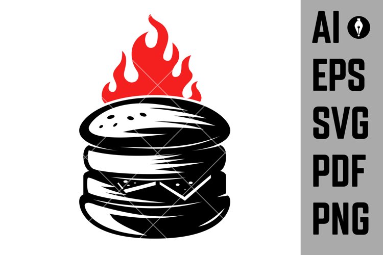 Burger Clipart Image 5