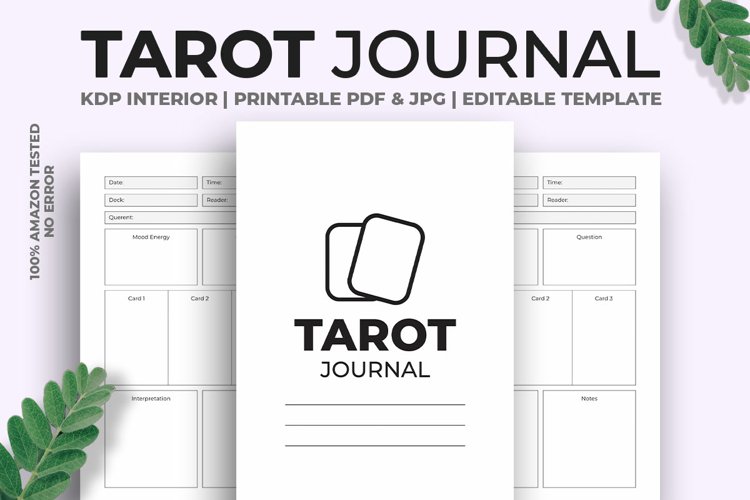 Tarot Journal KDP Interior
