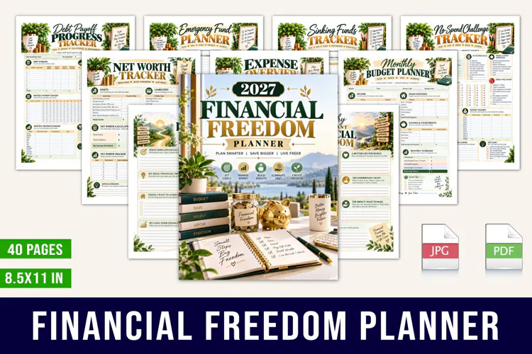 2027 Financial Freedom Planner