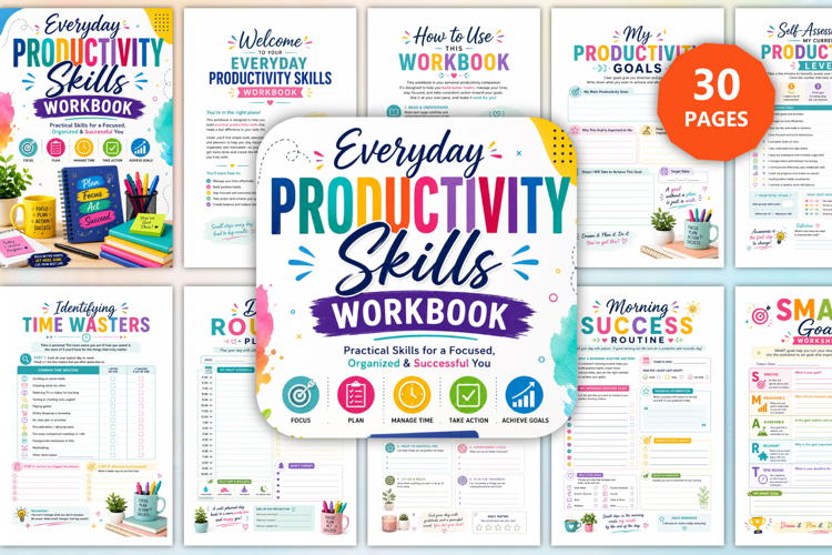 Everyday Productivity Skills Workbook