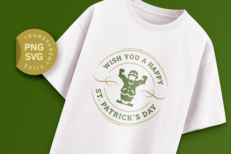 Strong Leprechaun St. Patricks SVG