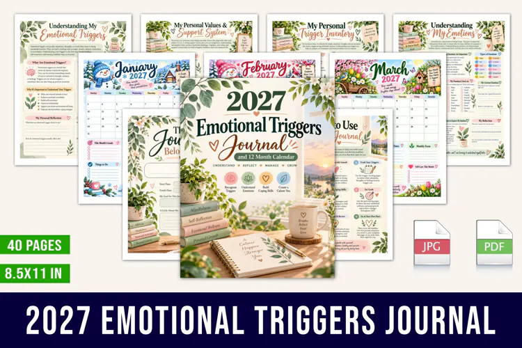 2027 Emotional Triggers Journal
