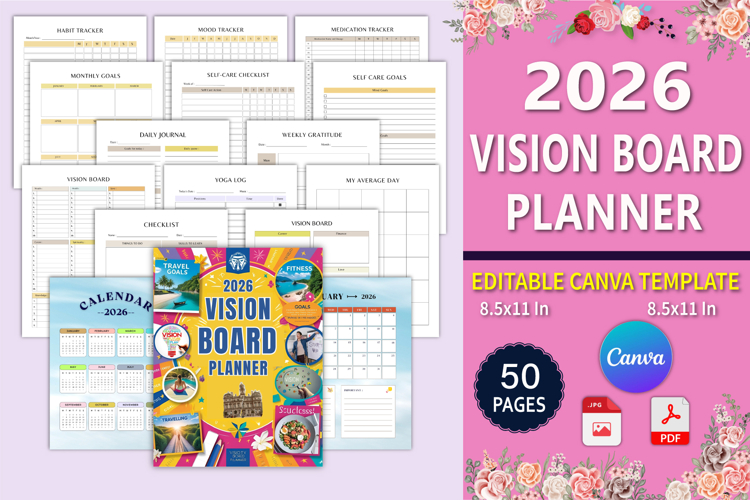 Vision Board Clipart Image 14