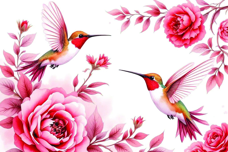 Vintage Bird Illustration Image 13