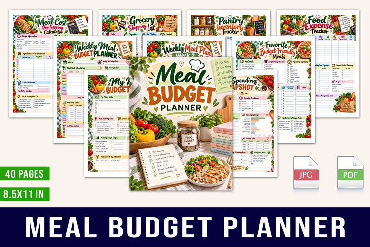 Meal Budget Planner example image 1