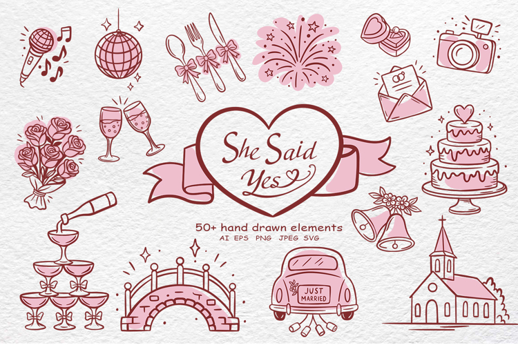 She Said Yes. Wedding Collection