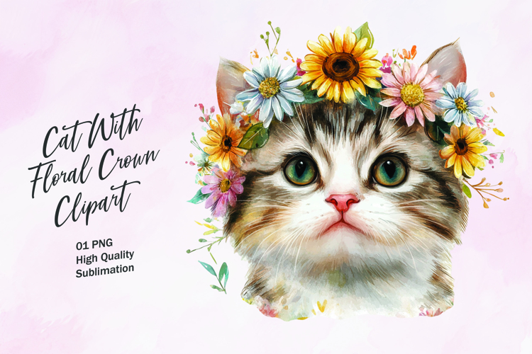 Cute Cat Illustration Image 15