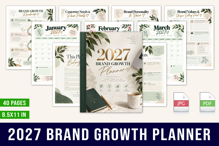 2027 Brand Growth Planner