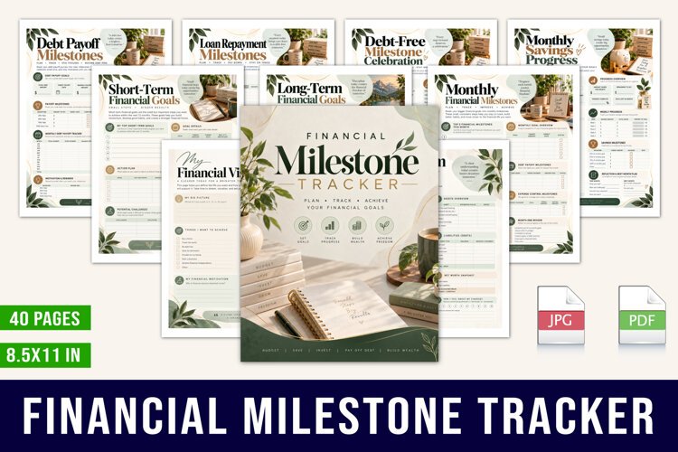 Financial Milestone Tracker example image 1