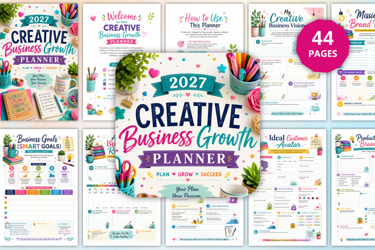 2027 Creative Business Growth Planner