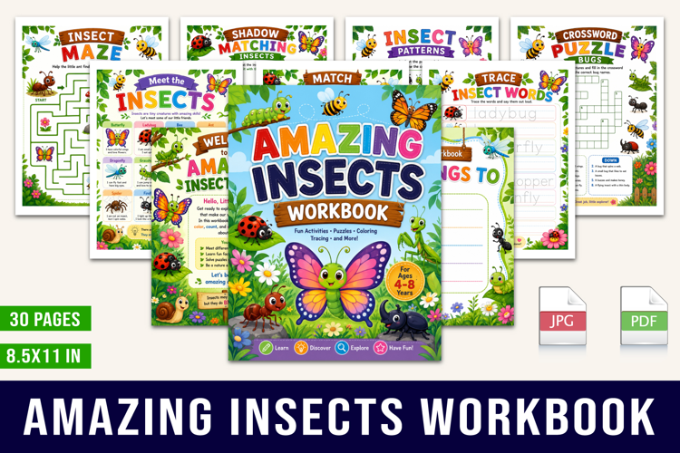 Amazing Insects Workbook