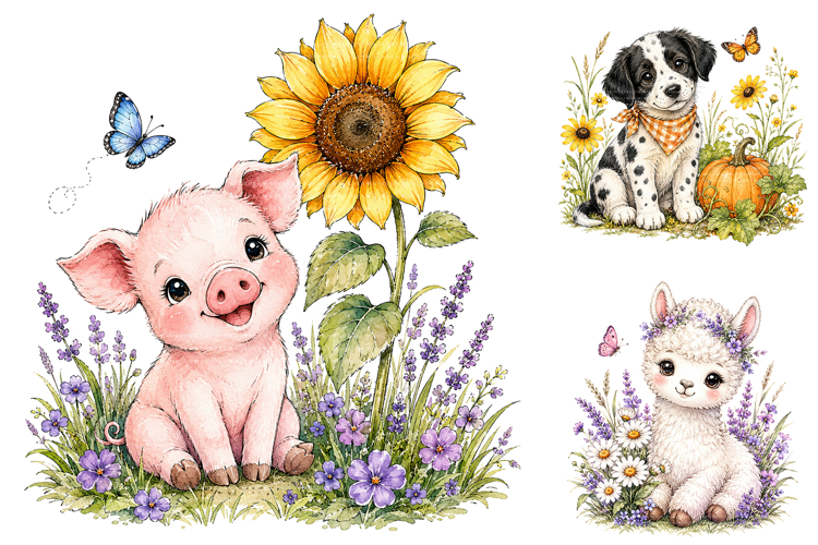Cute Animal Clipart Image 14