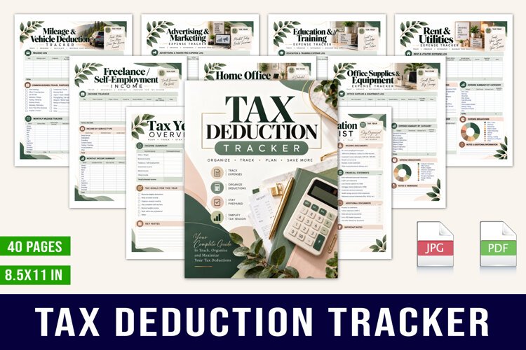 Tax Deduction Tracker example image 1