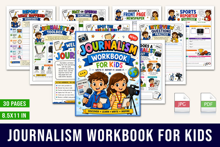 Journalism Workbook example image 1