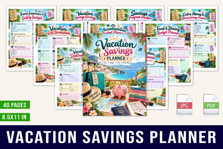 Vacation Savings Planner example image 1
