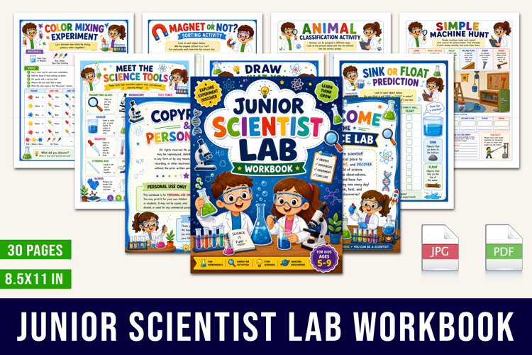 Junior Scientist Workbook example image 1