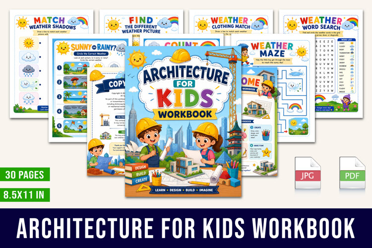 Architecture for Kids Workbook example image 1
