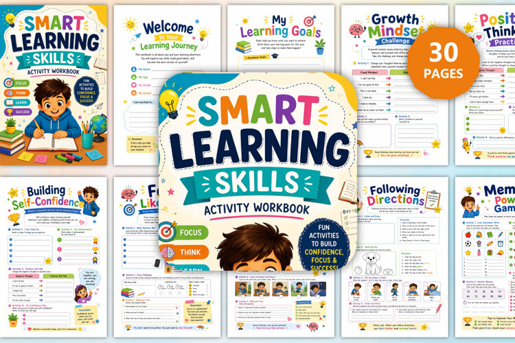 Smart Learning Skills Activity Workbook example image 1