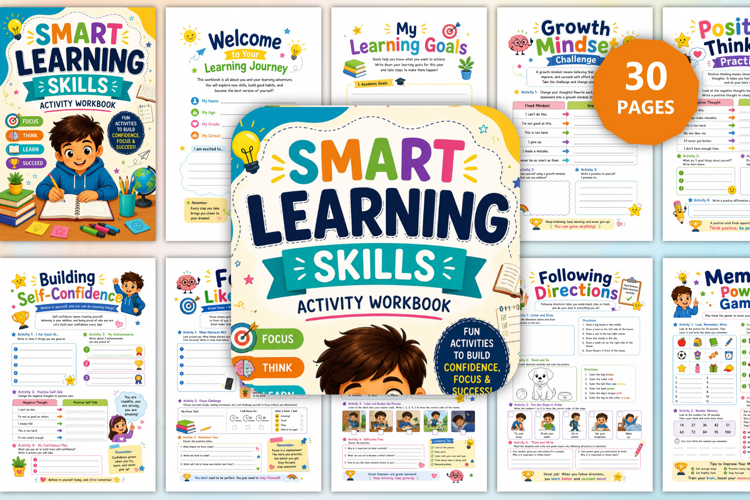 Smart Learning Skills Activity Workbook