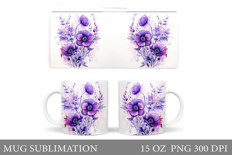 Watercolor Flowers Image 14