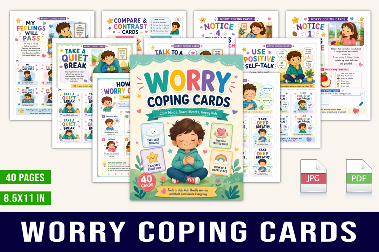 Worry Coping Cards
