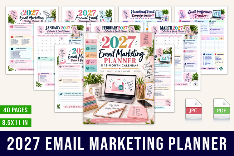 2027 Email Marketing Planner