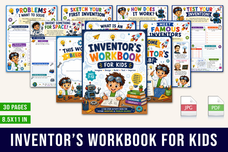 Inventor Workbook for Kids