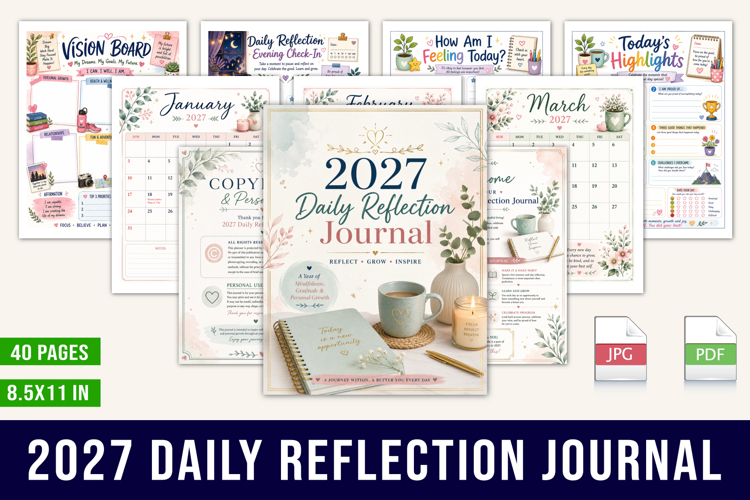 2027 Daily Reflection Journal
