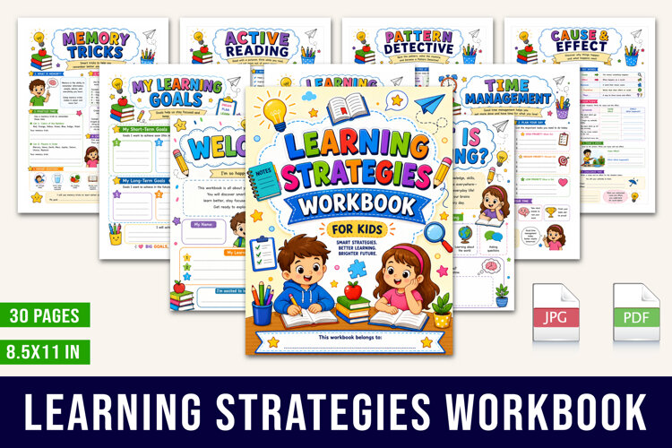 Learning Strategies Workbook example image 1