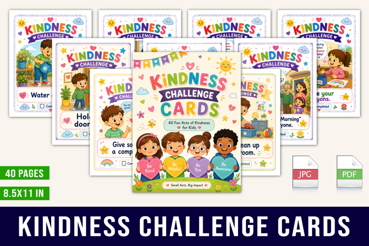 Kindness Challenge Cards