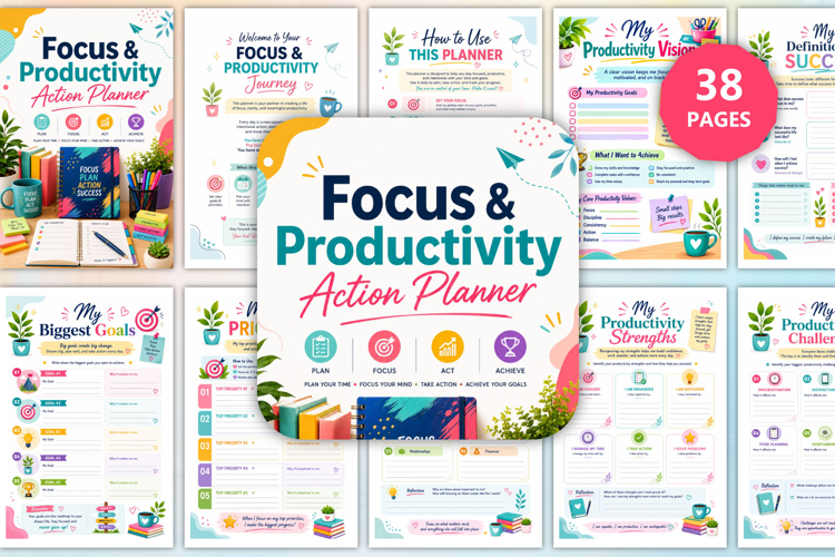 Focus & Productivity Action Planner